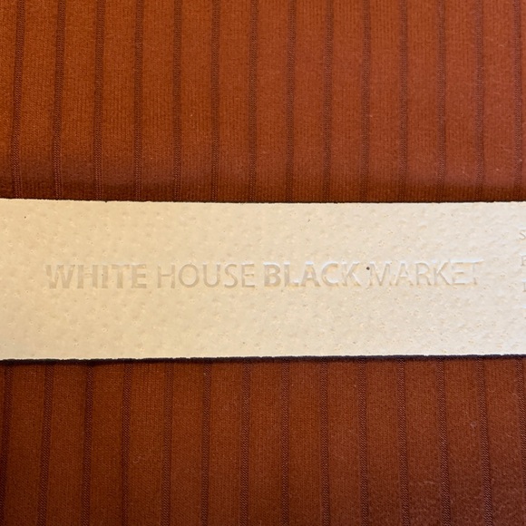 WHBM Leather Belt Animal Print, NWT, XL Hip Fit, 48” End to End, Adjustable - Picture 5 of 8